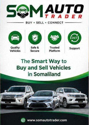Somaliland's Leading Auto Marketplace - Buy, Sell, Connect